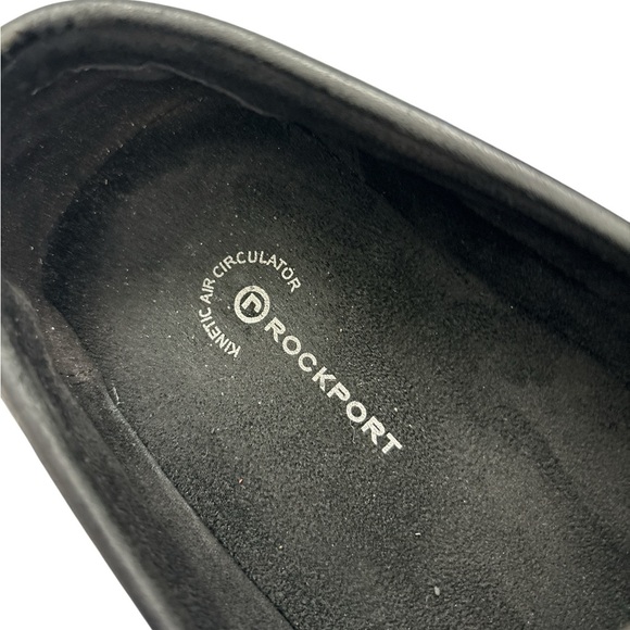 Rockport Loafers, Black Leather, Size Men’s 12M, Good Condition, Sole’s Perfect - Picture 6 of 7